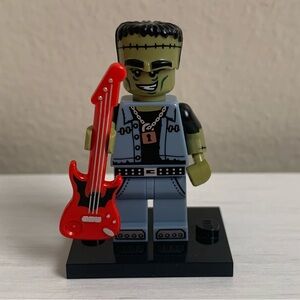 LEGO 71010 Series 14 Monster Rocker Collectible Minifigure with Guitar & Stand